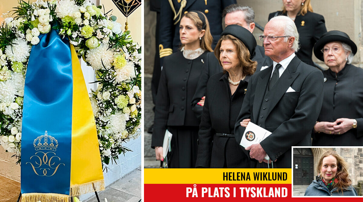 Kungens sorg – och Silvias sko: Det hände på kungliga begravningen