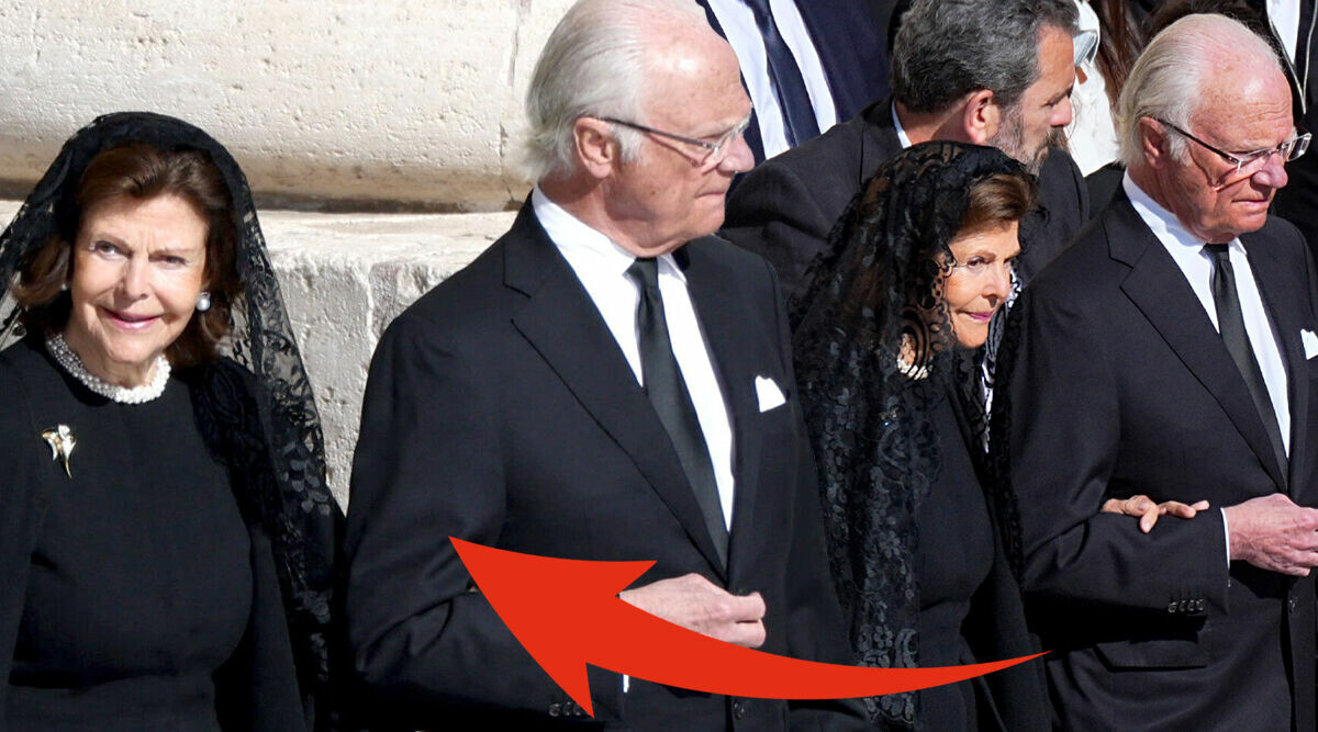 Fina kärleksgesten mellan kungen och Silvia – allt fångades på bild