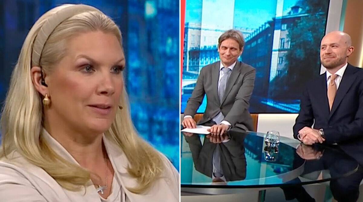 Gästens agerande i Efter fem får Anna Brolin att reagera