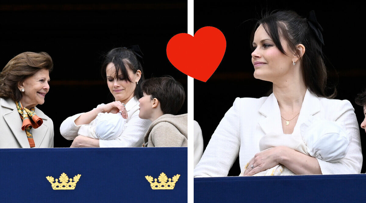 Här visar Sofia upp prinsessan Ines för första gången – se rörande detaljen