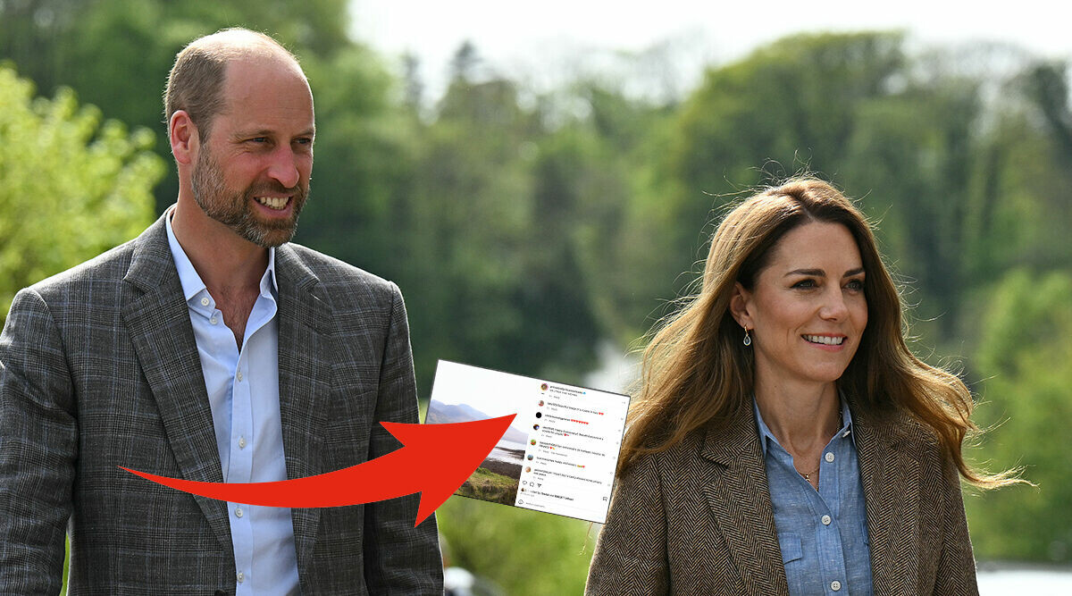 Nya bilden på William och Kate får följarna att reagera – alla säger samma sak!