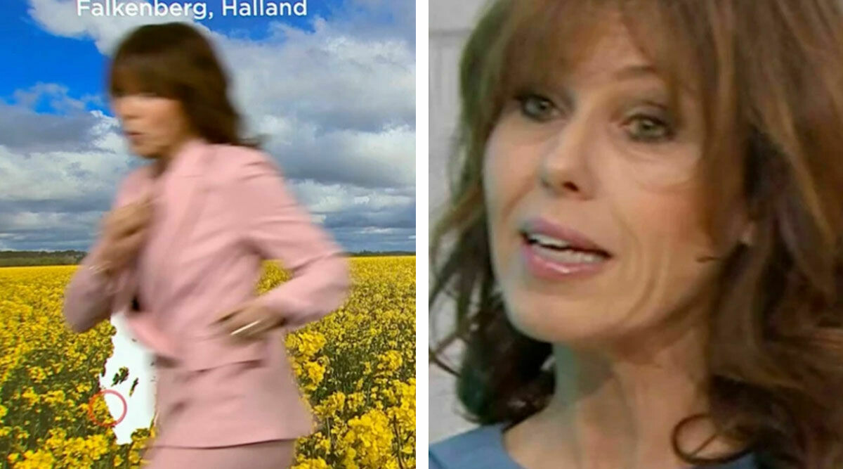 Kaosscener i TV4 – Väder-Madde lämnar studion med omedelbar verkan