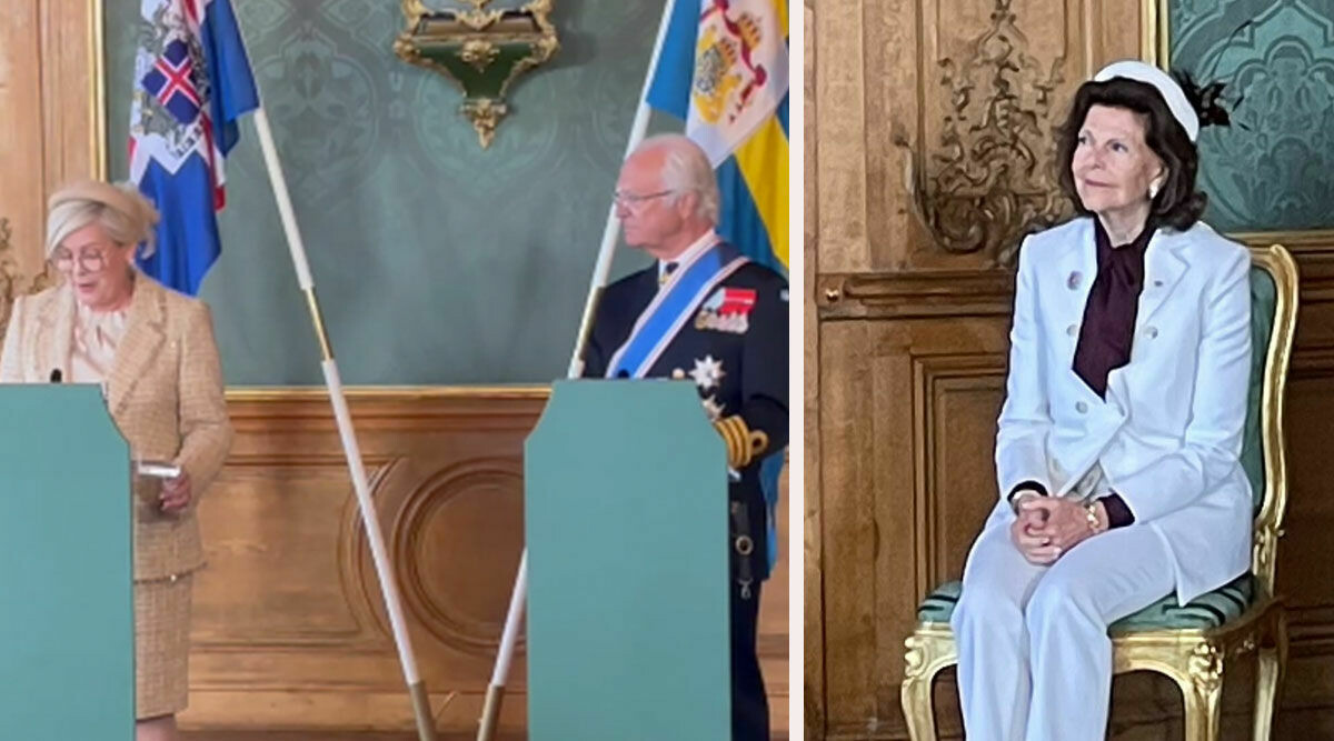 Pinsamma stunden under talet – här får Silvia skämmas