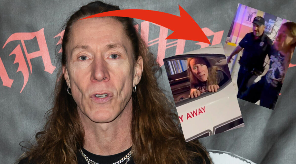Här förs Martin "E-Type" Eriksson bort av polisen – allt filmas