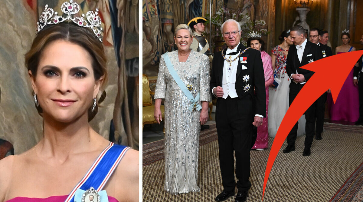 Prinsessan Madeleine chockar alla – med sin uppenbarelse på kungens fest!
