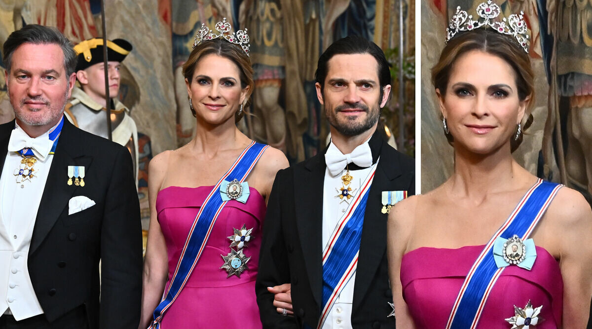 Prinsessan Madeleine i otroliga galaklänningen – får alla att tappa hakan!