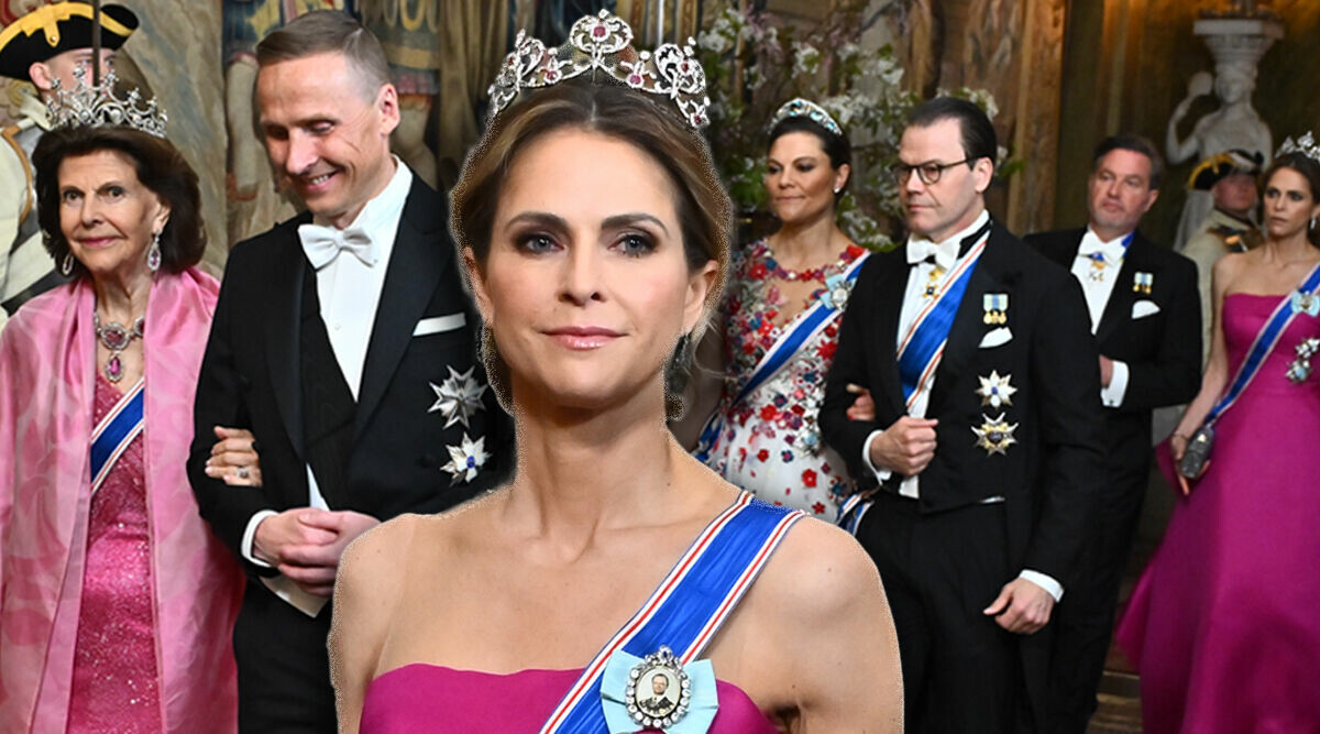 Galamiddag på slottet – det slår gnistor om Madeleine!