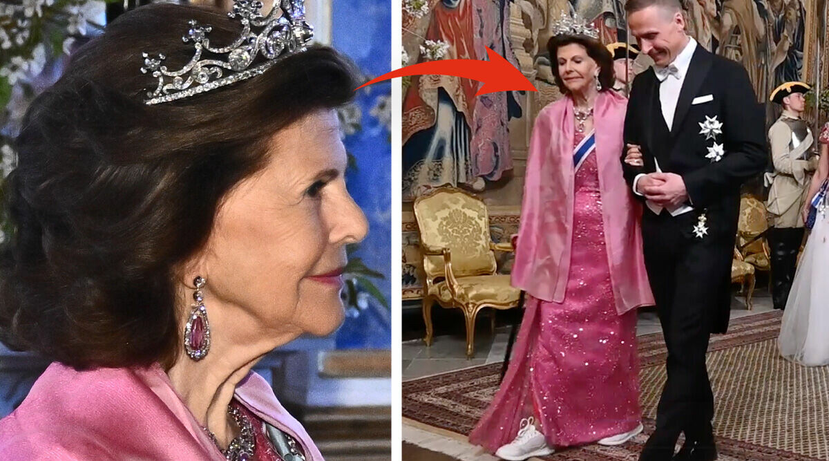 Drottning Silvia inte sig lik på festen – bilderna får det att viskas: "Tydligt"
