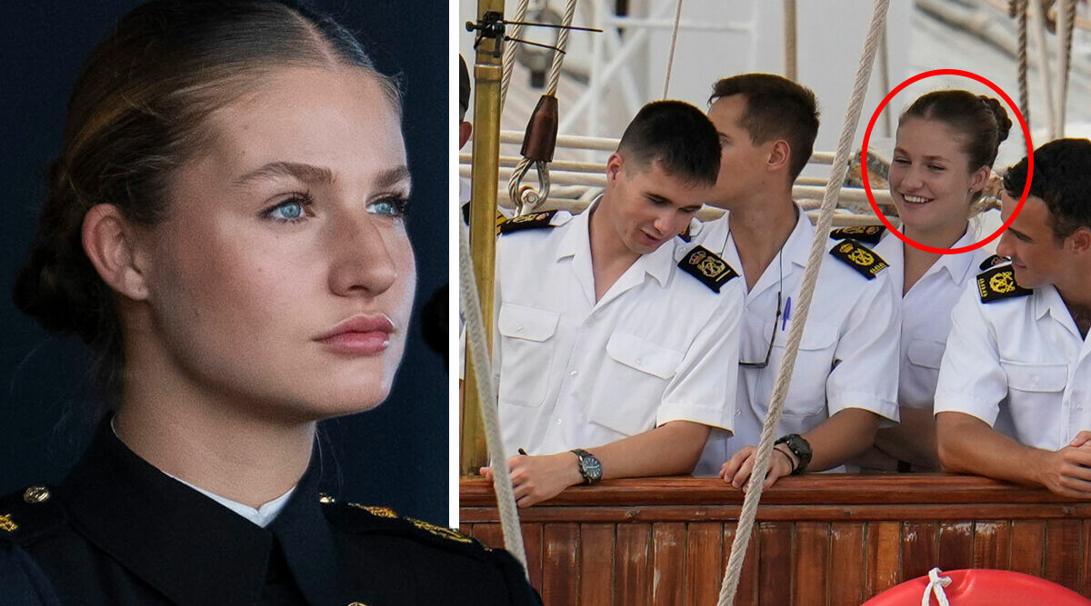 Kronprinsessan Leonor i otrohetsdrama – fångades på kyssbild med okänd man