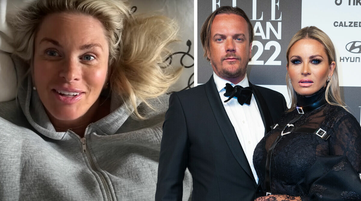Carolina Gynning väntar barn – avslöjar namnet