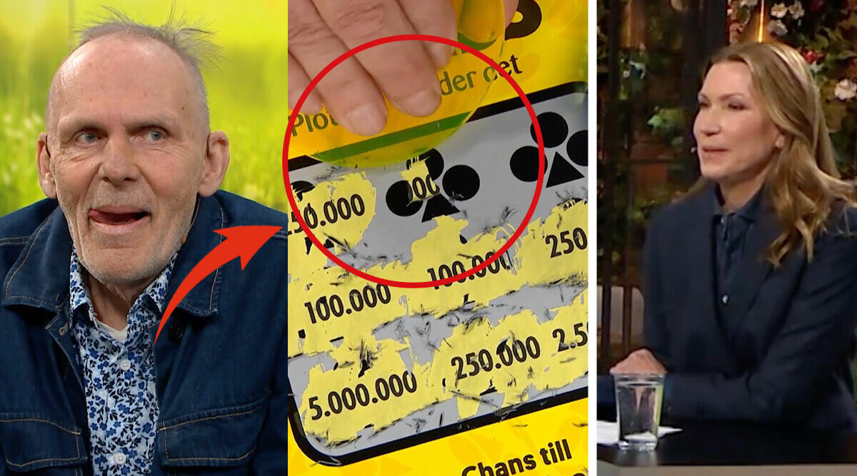 Trissvinnarens skrapteknik gör Jenny Alversjö helt paff: "Du får skrapa vidare"