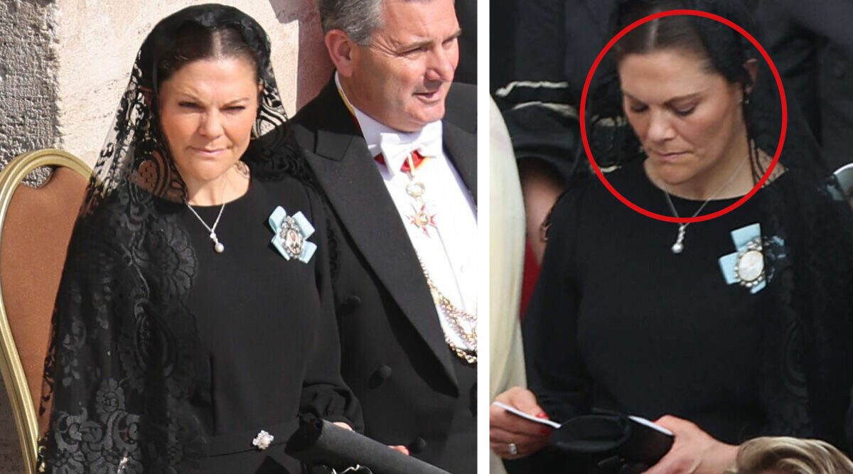 Här stoppas Victoria – beteendet under mötet med nya påven: "Förbjudet"