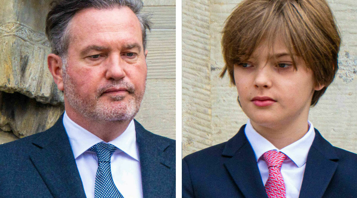 Chris O’Neills och sonen Nicolas, 9, beteende sticker ut – blivit så tydligt