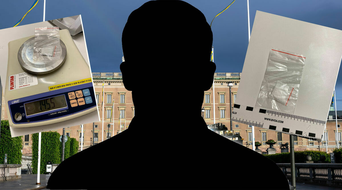Här är kokainet som kungasläktingen greps med – polisens bild avslöjar!