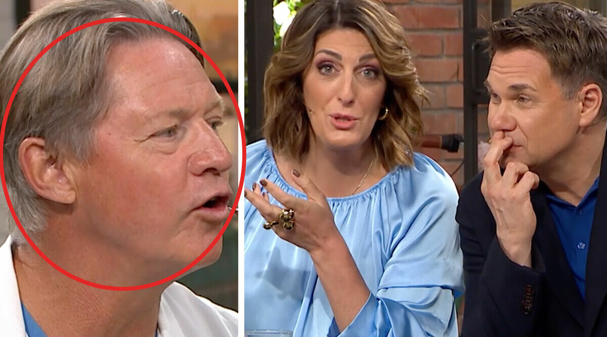 Doktor Mikael säger till programledaren efter kommentaren i TV4: "TRAMS!"