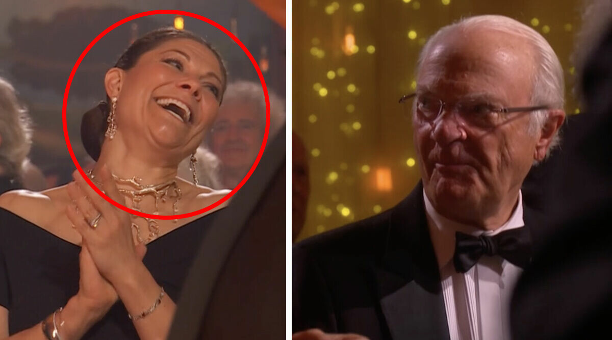 Här dansar Victoria loss på festen – se lyckliga bilderna!