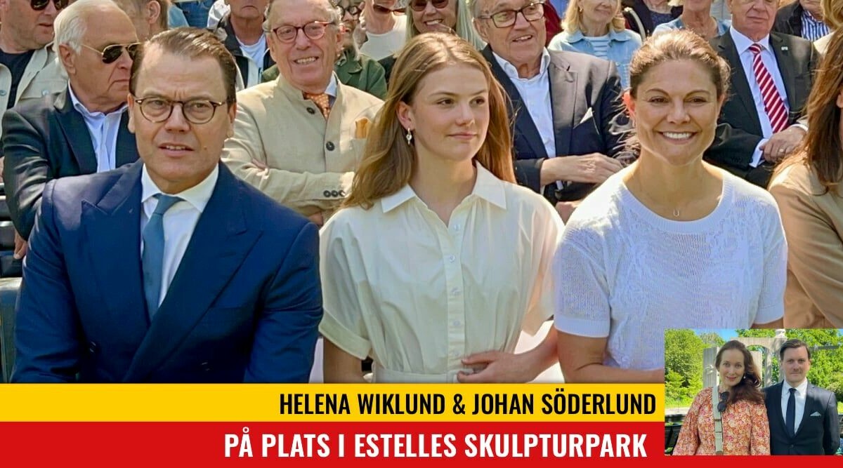 Estelles stora prinsessuppdrag – här dyker hon plötsligt upp