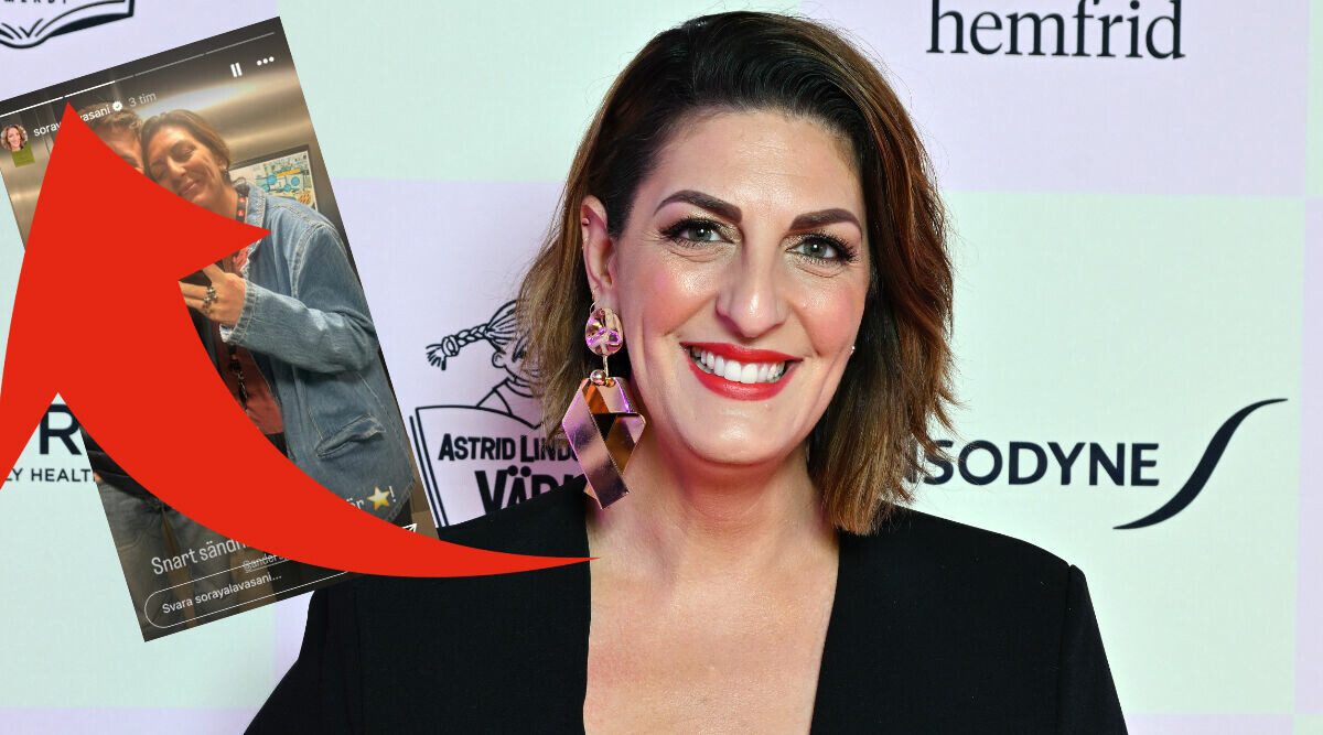 Soraya Lavasani bekräftar relationen till kollegan – utanför TV4-studion!