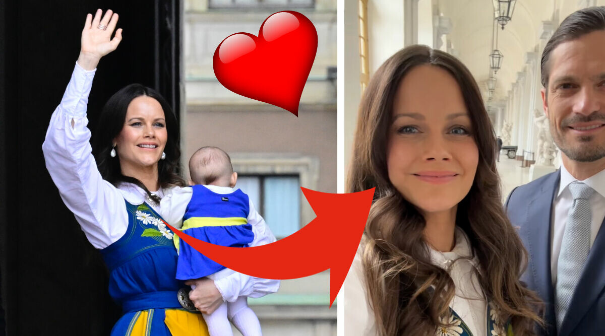 Sofias gulliga nationaldagshälsning med familjen – se klippet!