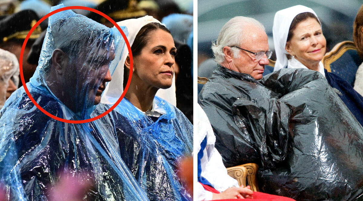 Här väljer Chris att kopiera kungen – gör precis som svärfar!