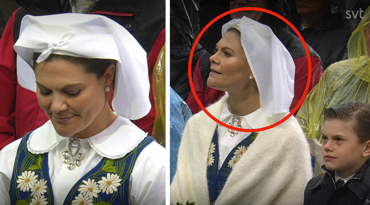 Här får Victoria ta emot rörande besked – känslosamma bilderna i SVT:s sändning