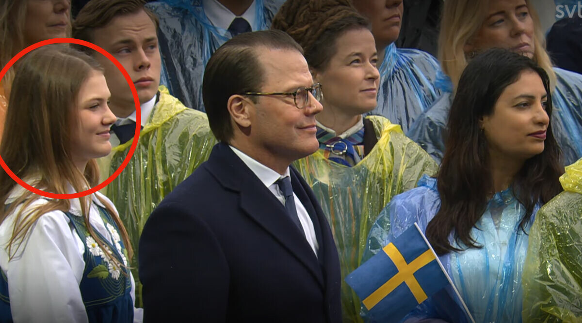 Bilderna på prinsessan Estelle i SVT väcker frågor – något som inte stämmer