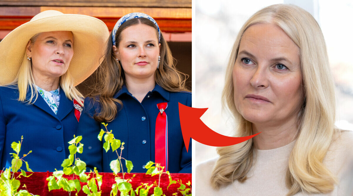 Här vägrar Mette-Marit svara på frågan om Ingrid Alexandra – alla undrar samma sak