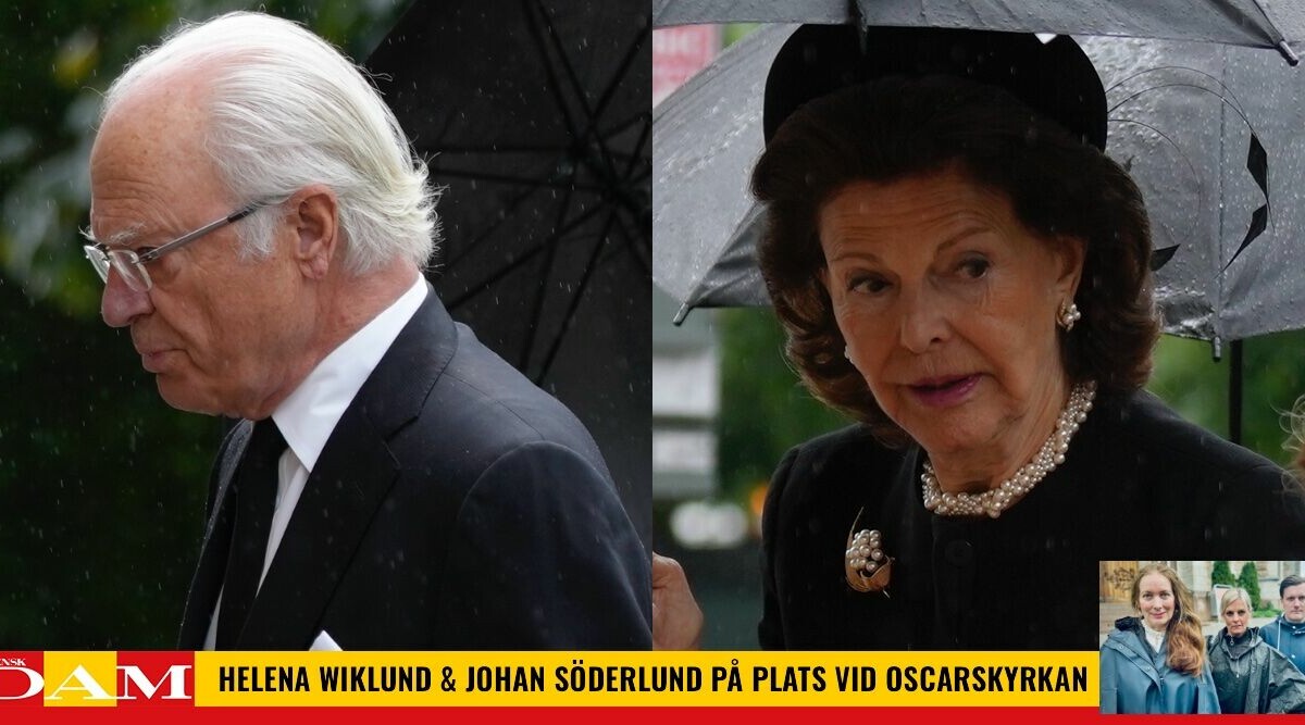 Här tar kungen och Silvia farväl – Marianne Bernadotte förs till sista vilan