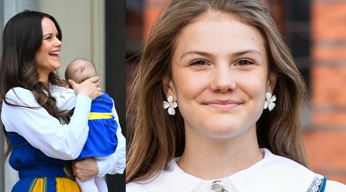 Stora skrällen! Estelle, 13, får sitt första gudbarn – blir fadder till prinsessan Ines