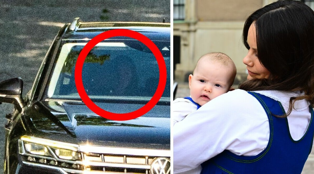 Bildextra! Här anländer prinsessan Estelle till Drottningholm – överraskar alla