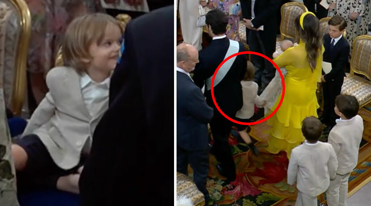 Gulliga buset i SVT:s sändning – här charmar prins Julian, 4, alla!