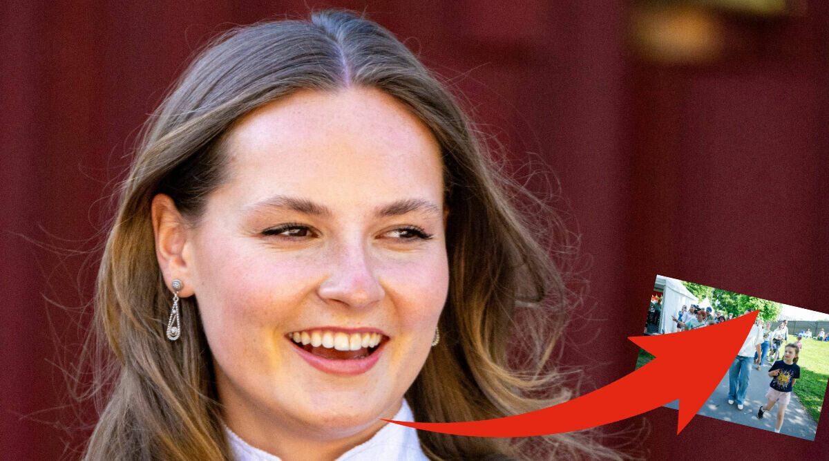 Norska prinsessan omskriven – ovanliga bilderna sprids
