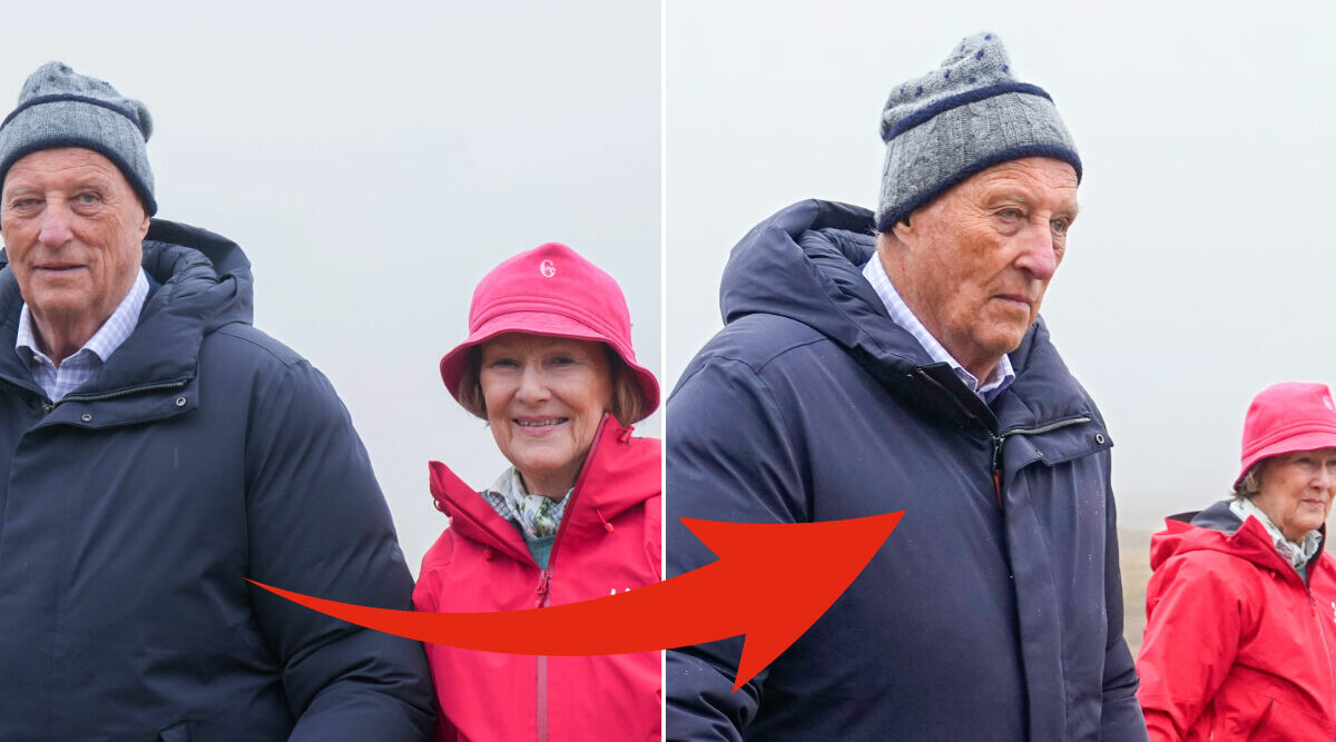 Ovanliga bilderna på Harald och Sonja – gör det för första gången