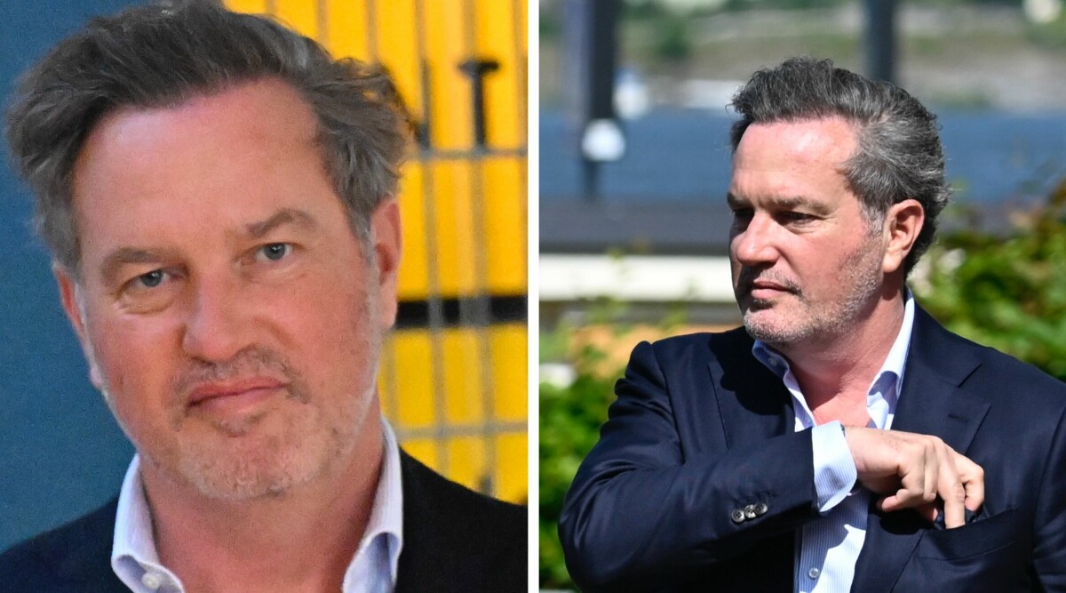 Chris kan inte dölja sina känslor – träder fram inför pressuppbådet