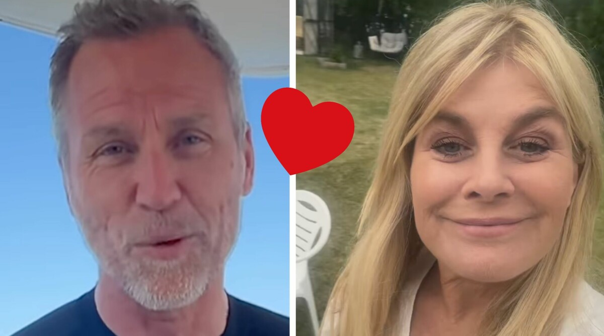 Pernilla Wahlgrens barnlycka med kärleken Christian: ”Lycklig man och papi”