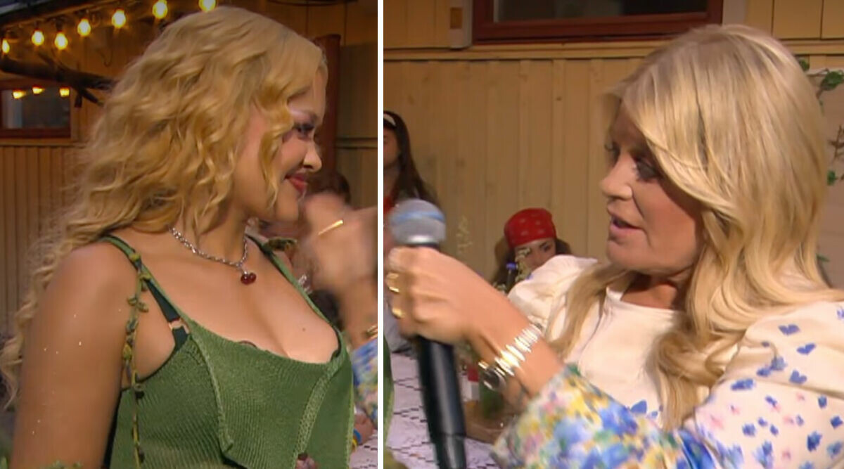 Pernillas ord om artistens klädval får stjärnan att reagera