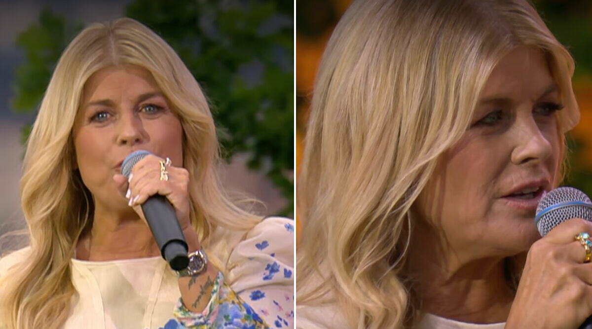 Tråkiga beskedet till Pernilla innan sändning – tvingas dölja sorgen