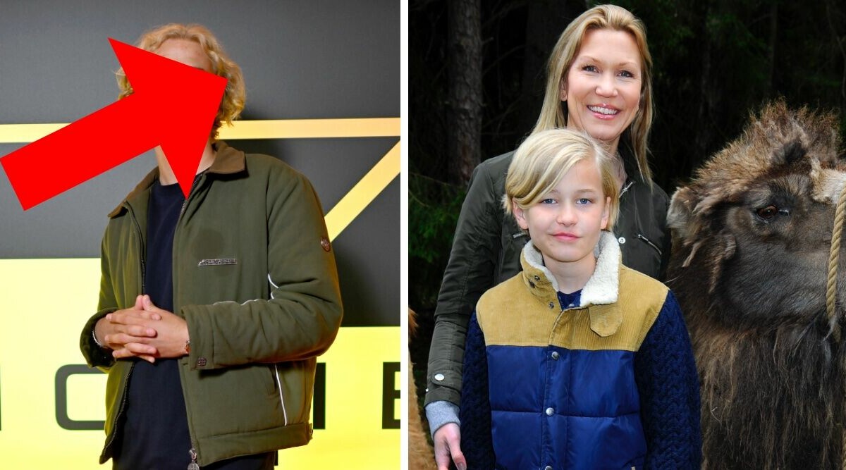 Jenny Alversjös son Leo har vuxit upp – så ser han ut idag!