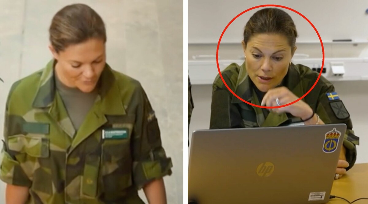 Här gör Victoria nästan det förbjudna – i TV4:s sändning: "Får i regel inte"