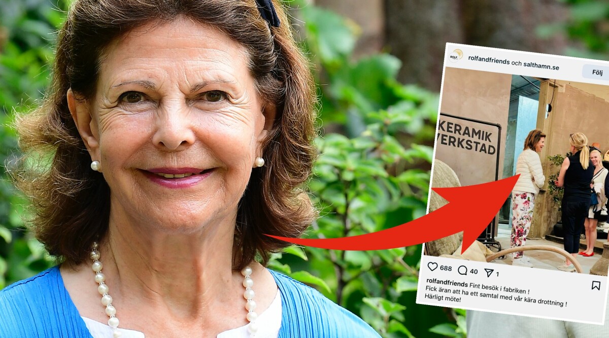 Här dyker drottning Silvia upp på Gotland – helt privat