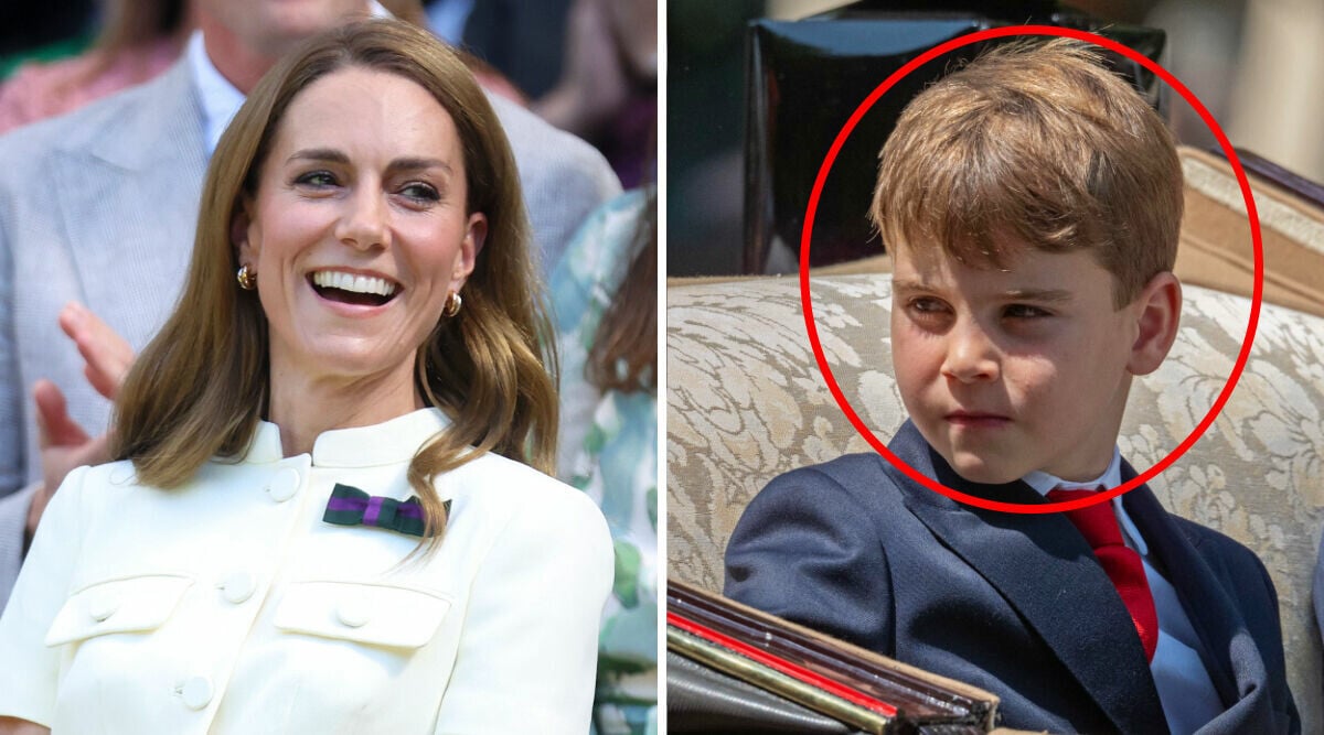 Kate Middletons skämt om yngsta sonen Louis, 7: "Borde veta"