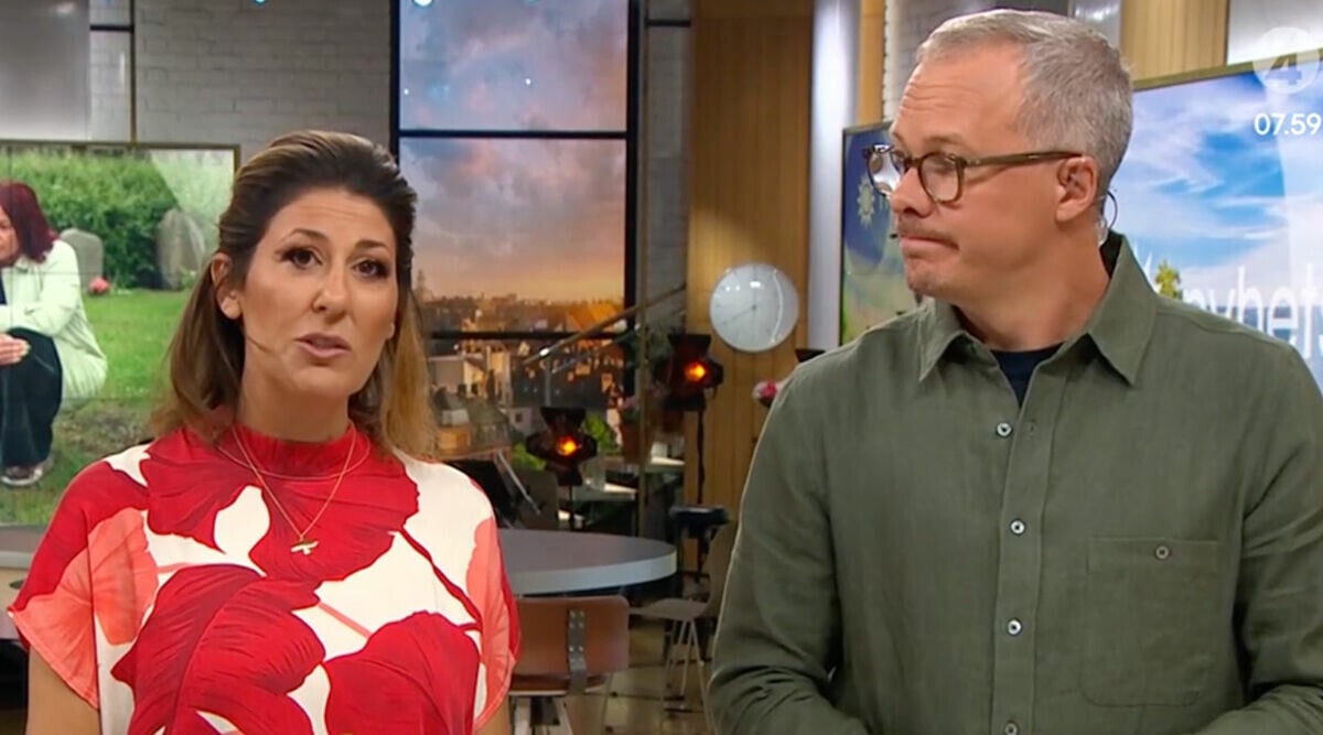 TV4-profilens tabbe i Nyhetsmorgon – här får kollegan rycka in: "Helt fel"