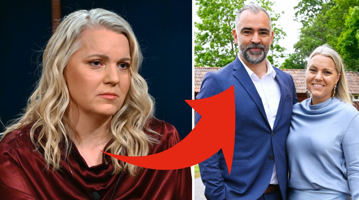 Carina Bergfeldts ärliga ord om relationen till maken Jesper: “Ärligt talat”