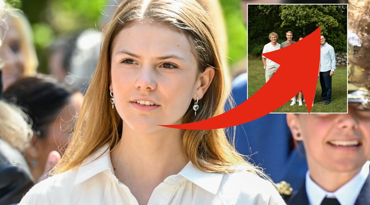 Här går Estelle sin egna väg – blir tydligt i nya bilden