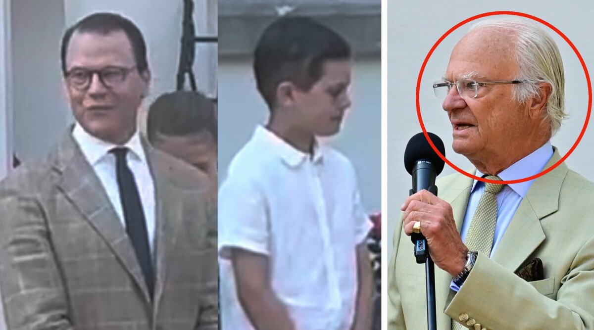 Här bryter Daniel och Oscar mot traditionen – mitt framför ögonen på kungen