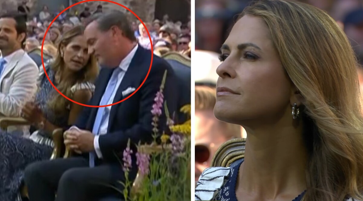 Här får prinsessan Madeleine ta emot tårfyllt besked – mitt under SVT:s sändning