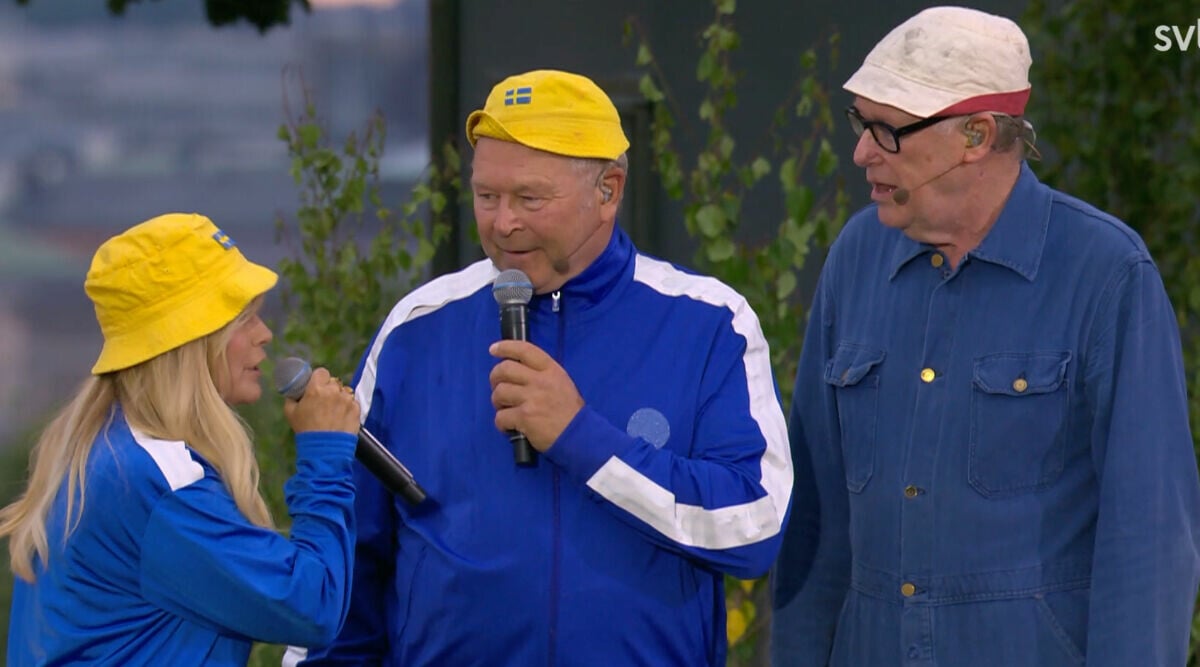 Artistens fräcka diss mot Pernilla – nervösa scenerna i SVT:s direktsändning