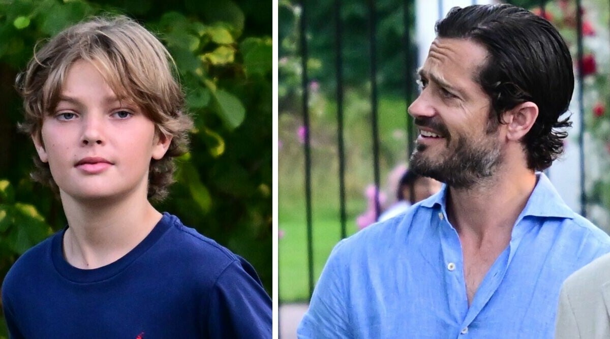 Carl Philip rycker in – och hjälper Madeleine med sonen Nicolas