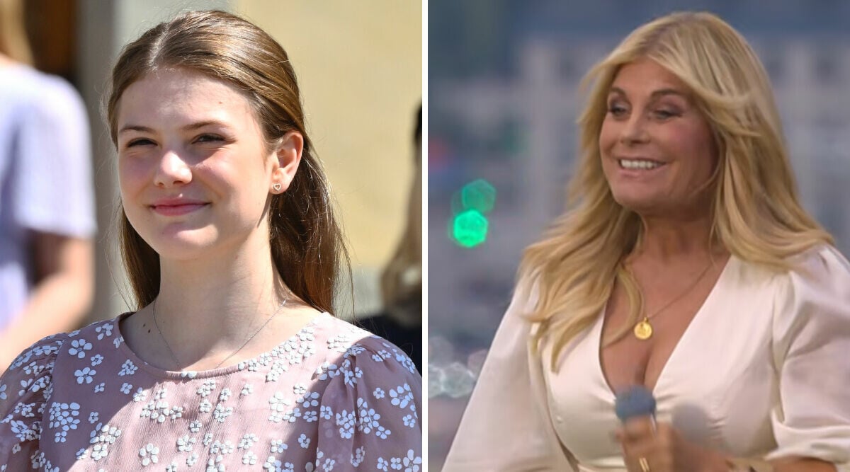Här gör prinsessan Estelle Pernilla sällskap på Allsången: "Hur gulligt!"