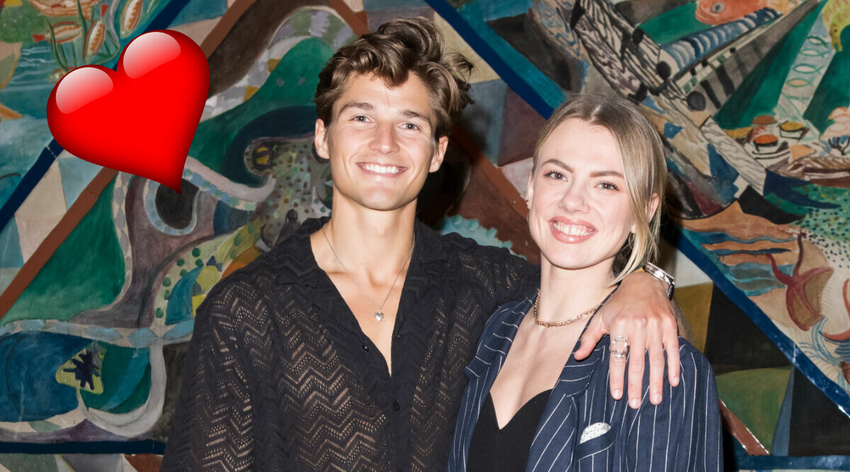 Linn Hegdal bekräftar lyckan med Filip Lamprecht: "Hjärtat fullt"